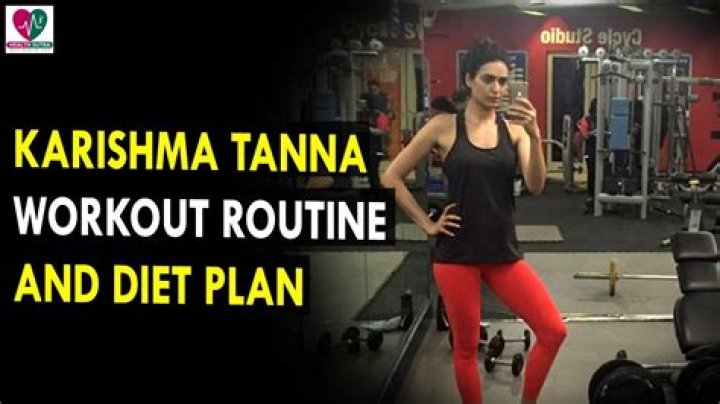 Karishma Tanna Workout Routine