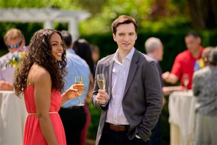 Richard Harmon with Davida Williams Richard Harmon with Davida Williams